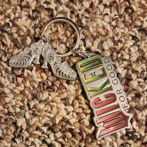Wicked For Good Silver Key Holder